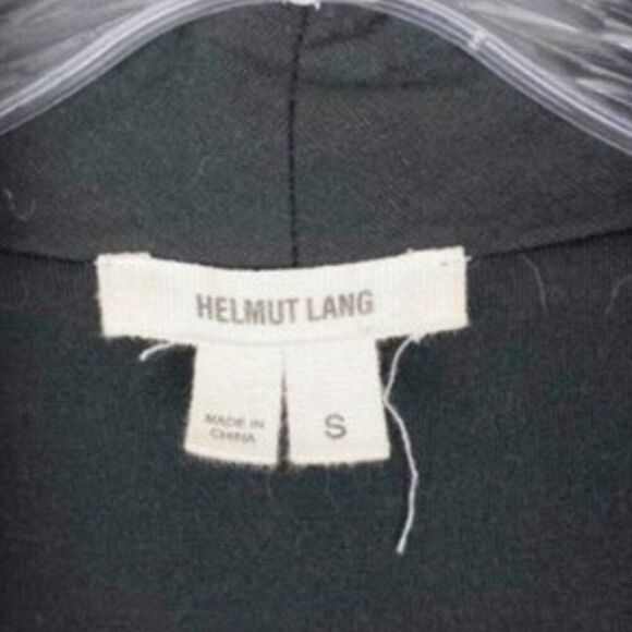Helmut Lang | Villous Asymmetrical Hooded Jacket Size Small - Picture 5 of 5